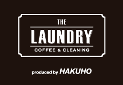 THE LAUNDRY produced by HAKUHOのロゴ